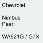 Preview: Chevrolet, Nimbus Pearl, WA621G / G7X.